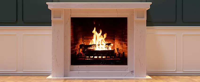 Decorative Electric Fireplace Installation in Saugus, Massachusetts