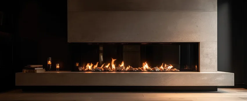 Gas Fireplace Ember Bed Design Services in Saugus, Massachusetts